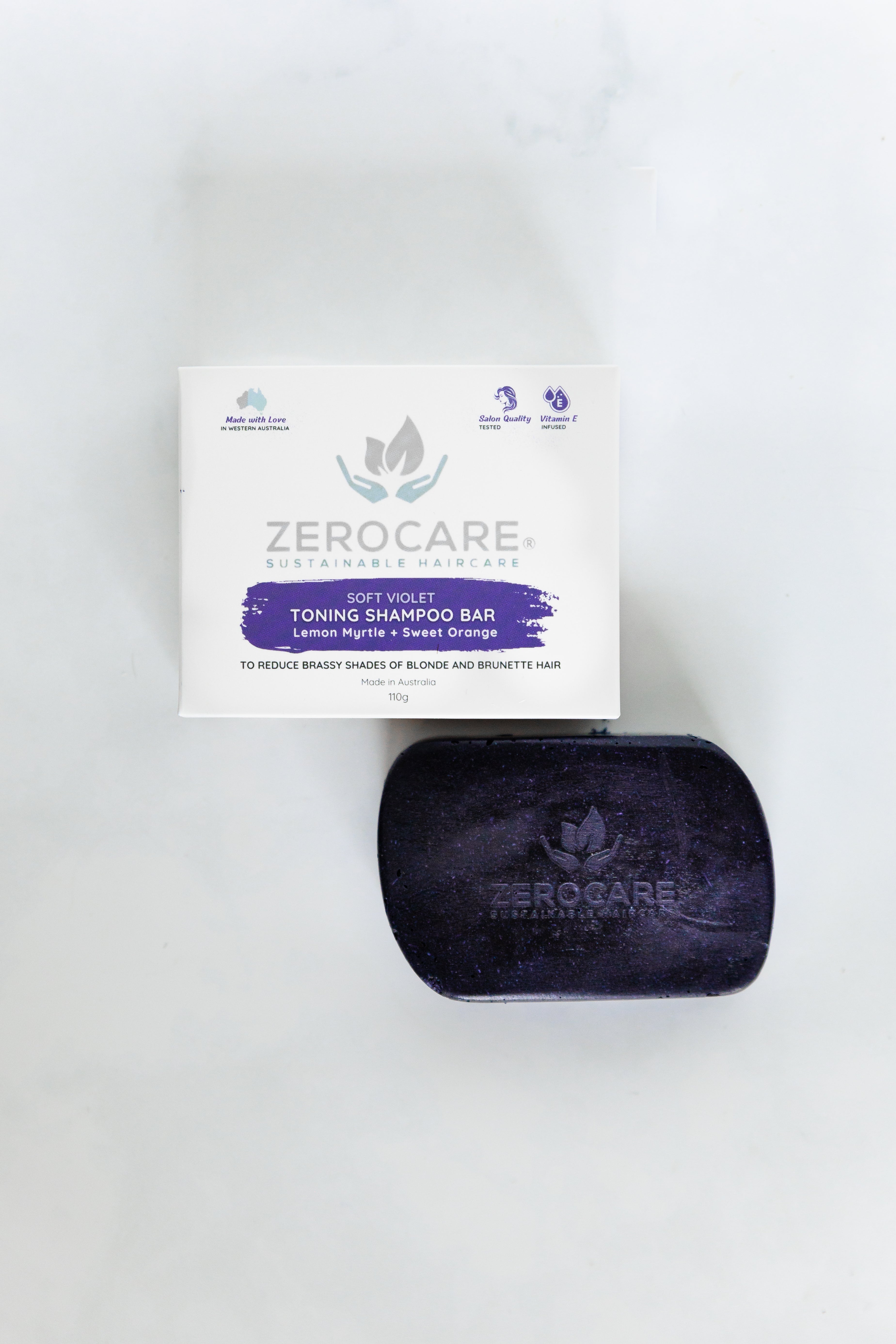 Soft Violet Toning Shampoo Bar