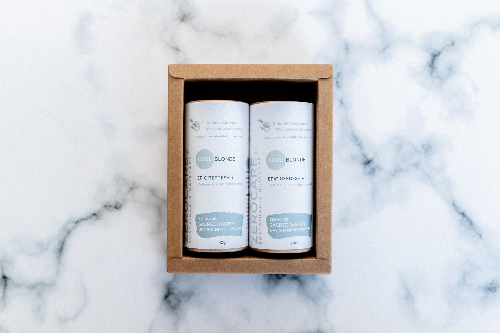 Sacred Water Styling Powder Duo : Cool Blonde