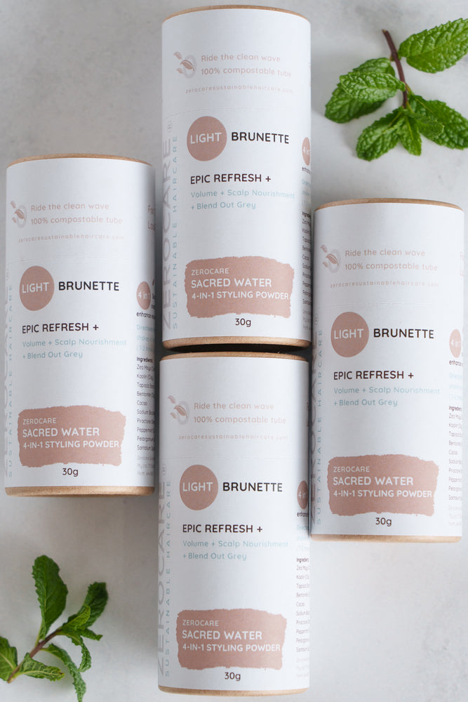 Sacred Water 4-in-1 Styling Powder: Light Brunette